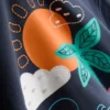 1,5–9 år | T-shirt og shorts-sæt med tropisk grafisk flokket mønster