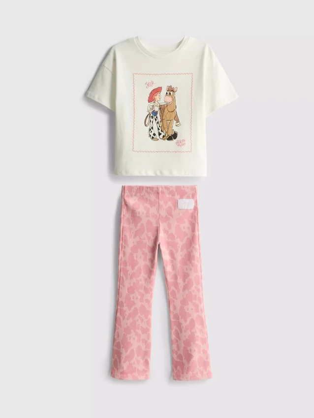 1–9 år | Disney Pixars Toy Story T-shirt og leggings-sæt