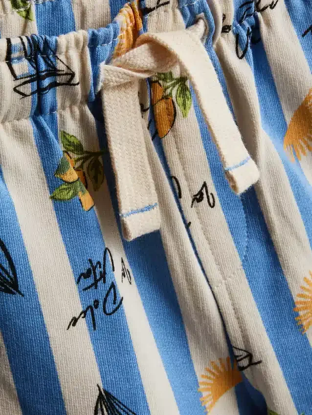 1–9 år | Dolce Vita-sæt med T-shirt med grafisk print og Shorts
