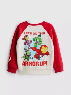 1–9 år | Marvel Iron Man og hans fantastiske venner-sweatshirt