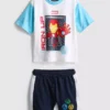 1–9 år | Marvel Iron Man T-shirt og Shorts-sæt