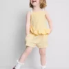 1–9 år | sæt med peplum-top og Shorts