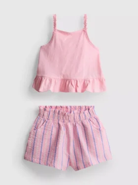 1–9 år | sæt med peplum-top og Shorts