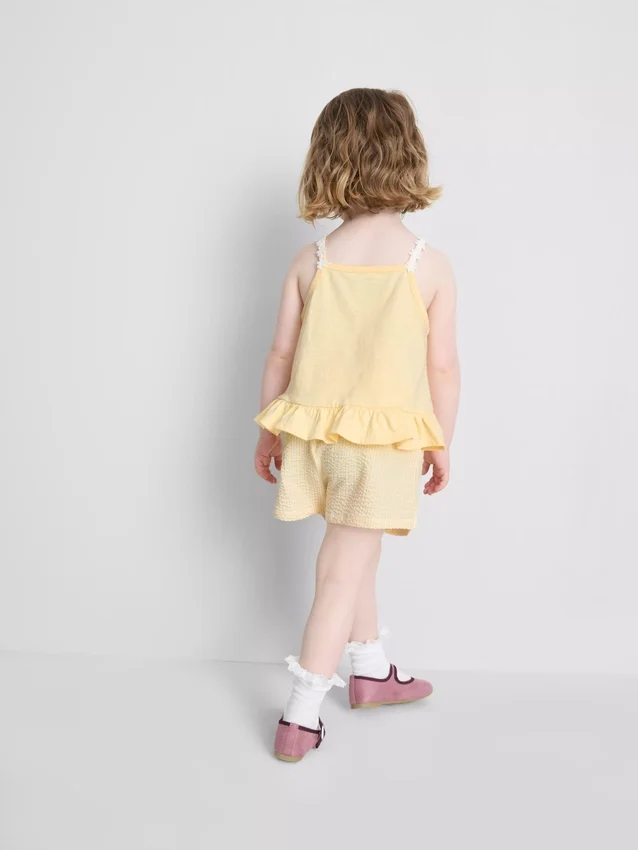 1–9 år | sæt med peplum-top og Shorts