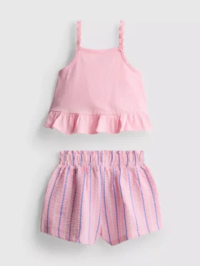 1–9 år | sæt med peplum-top og Shorts