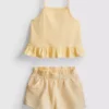 1–9 år | sæt med peplum-top og Shorts