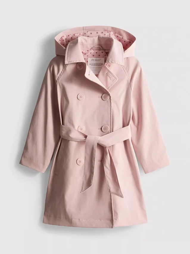 1–9 år | trenchcoat med hætte