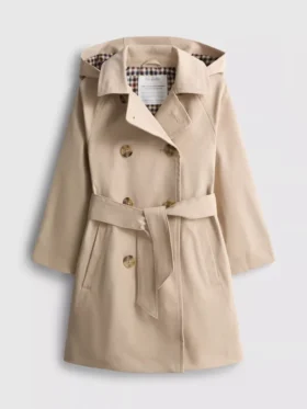 1–9 år | trenchcoat med hætte