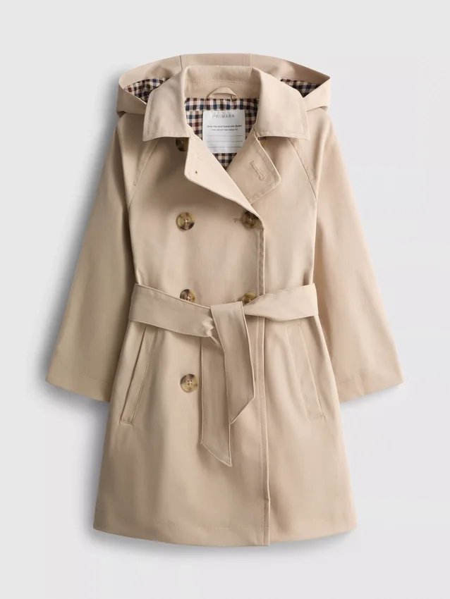 1–9 år | trenchcoat med hætte