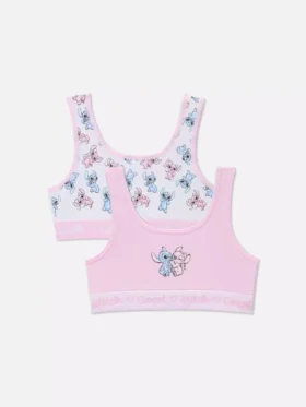 2-pak Disney's Stitch og Angel sømløse crop tops