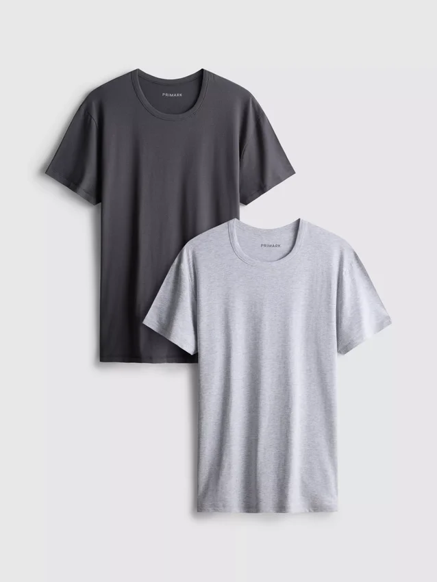 2-pak Essential T-shirt med korte ærmer