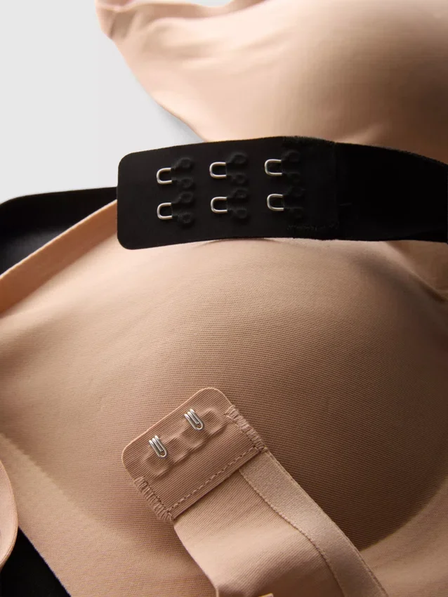 2-pak glattende trekantet Shapewear-bh