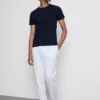 2-pak kortærmet ribbet T-shirt