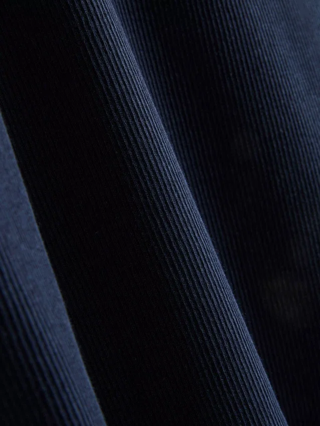 2-pak kortærmet ribbet T-shirt