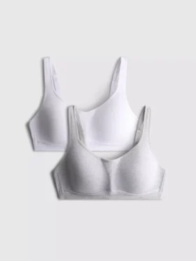 2-pak Love to Lounge bomuldsbralette