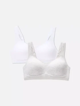 2-pak Love to Lounge bomuldsbralette