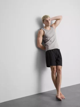 2-pak ribstrikkede tanktoppe