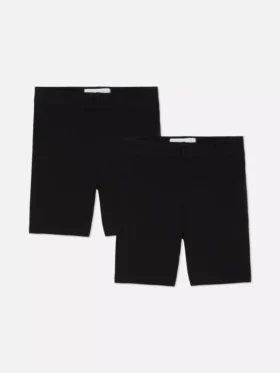 2-pak stretch-cykelshorts