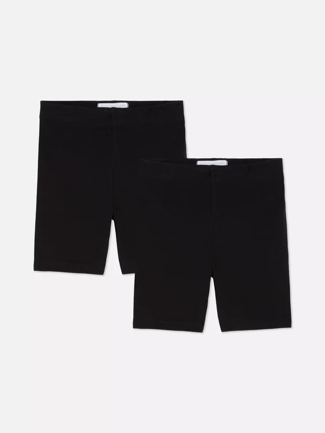 2-pak stretch-cykelshorts