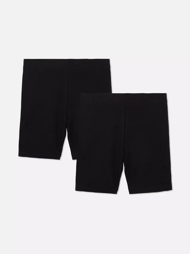 2-pak stretch-cykelshorts