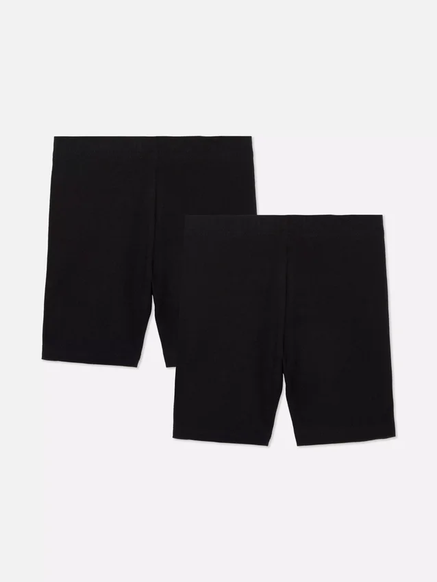 2-pak stretch-cykelshorts