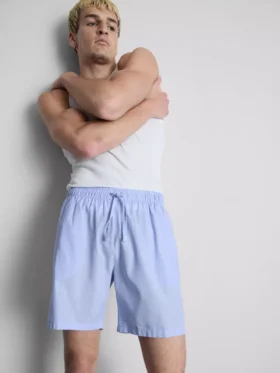 2-pak vævede shorts