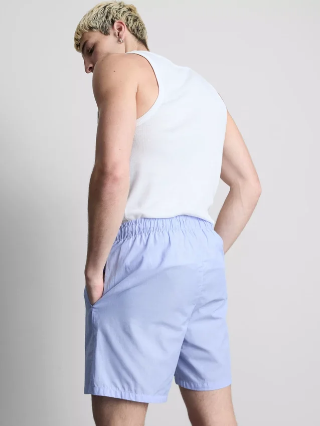 2-pak vævede shorts