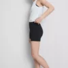 2-pak yoga-shorts med høj talje