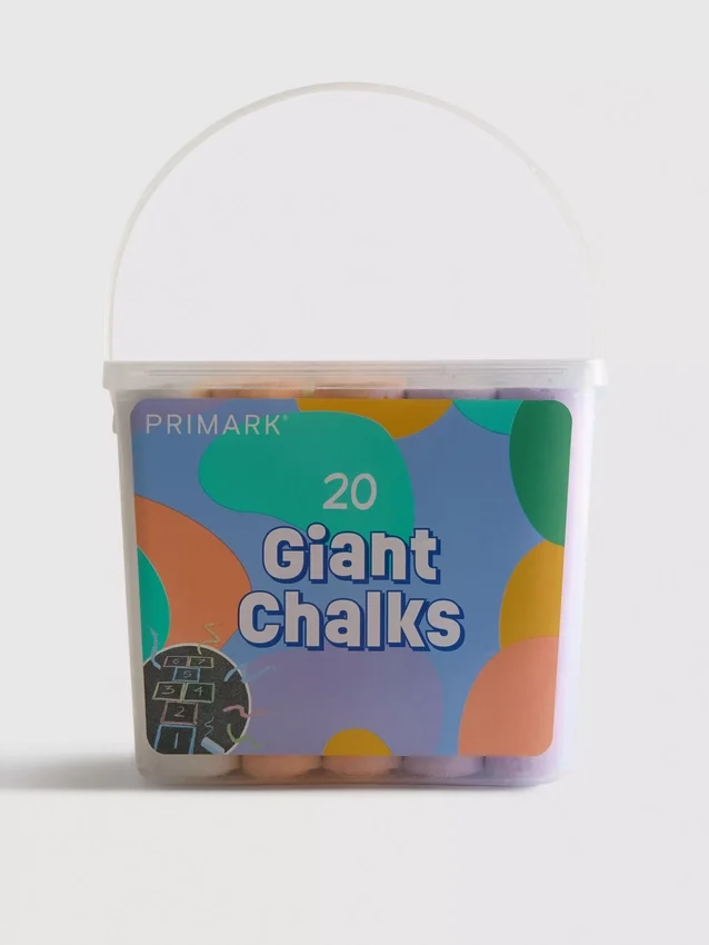20-pak kæmpe kridtsæt