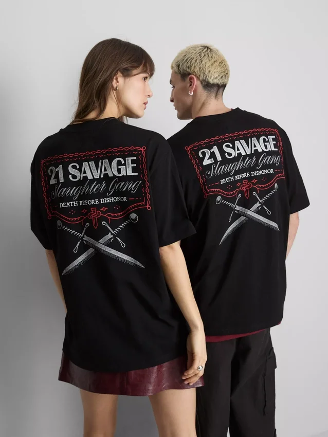 21 Savage kortærmet T-shirt