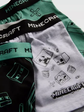3-15 år | 3-pak Minecraft-badebukser