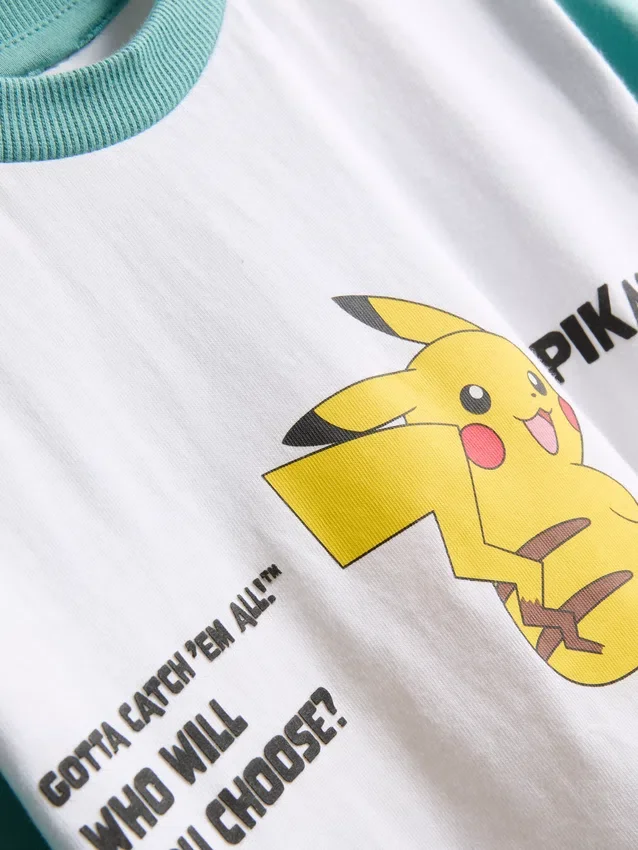 3–9 år | Pokémon-sæt med T-shirt og Shorts