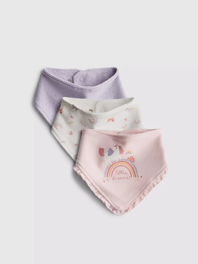 3-pak bandana-hagesmække