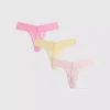 3-pak bandeau-g-strenge i blonder