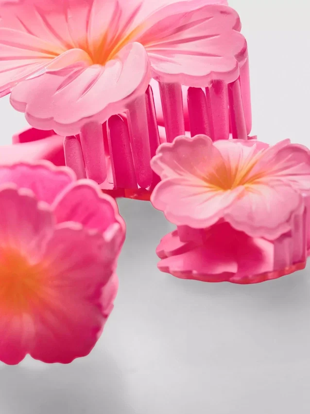 3-pak blomsterhårspænder