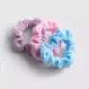 3-pak frotté-scrunchies