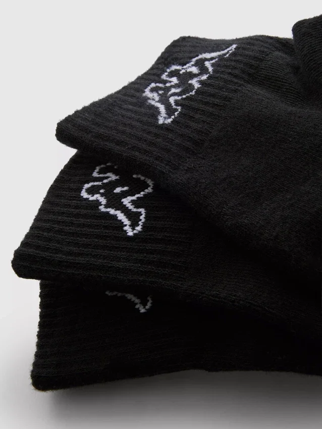 3-pak Kappa x Primark kvartlange strømper