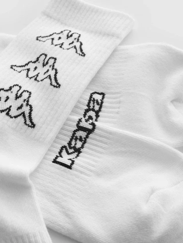 3-pak Kappa x Primark sportsstrømper