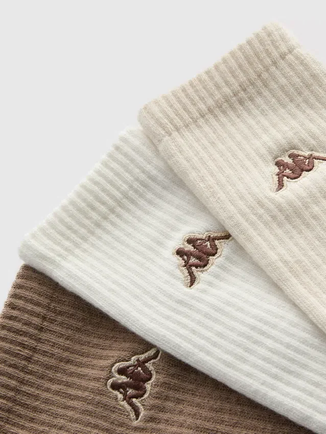 3-pak Kappa x Primark sportsstrømper
