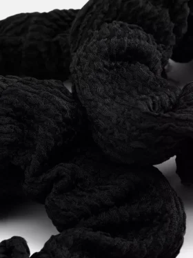 3-pak krøllede hårscrunchies