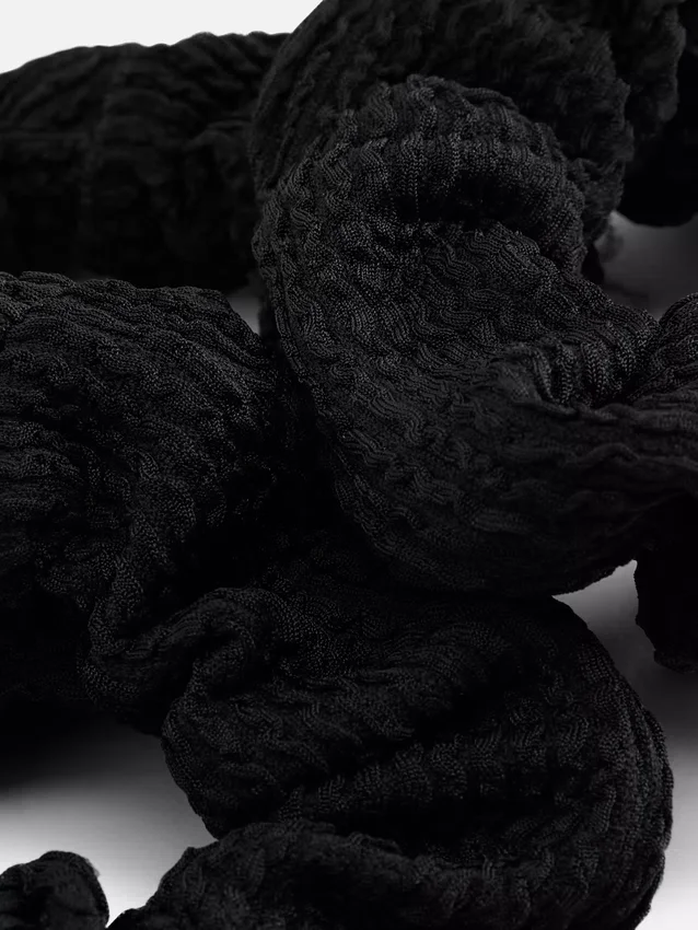 3-pak krøllede hårscrunchies