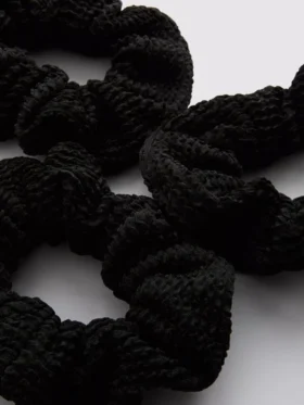 3-pak krøllede scrunchies