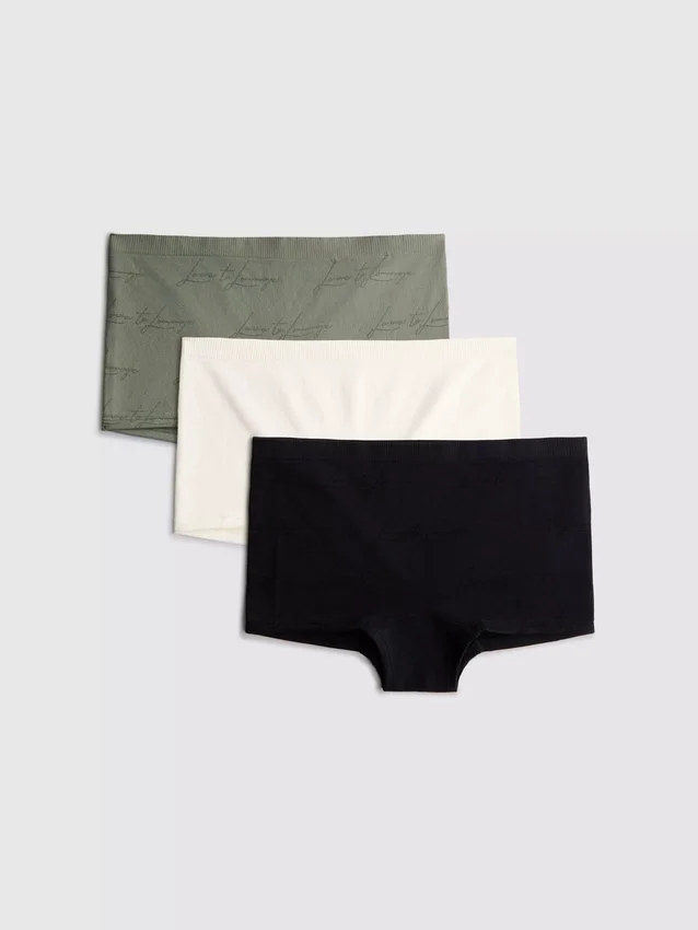 3-pak Love to Lounge boy shorts