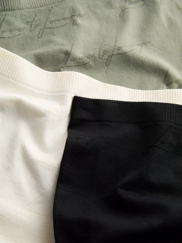 3-pak Love to Lounge boy shorts