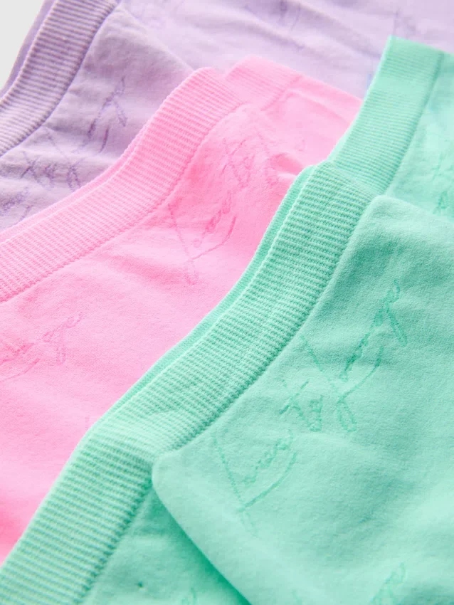 3-pak "Love to Lounge" sømløse boyshorts