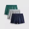 3-pak løstsiddende boxershorts