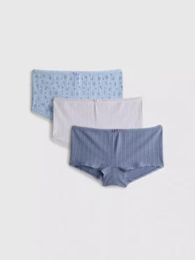 3-pak sømløse mini-boyshorts