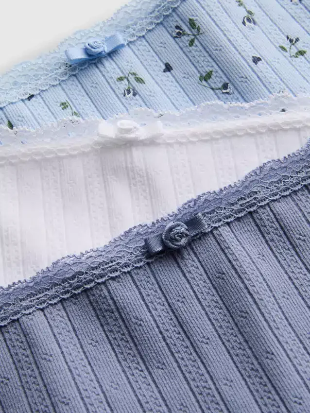 3-pak sømløse mini-boyshorts