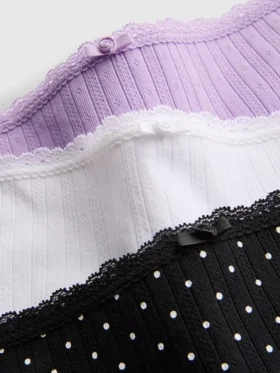 3-pak sømløse mini-boyshorts