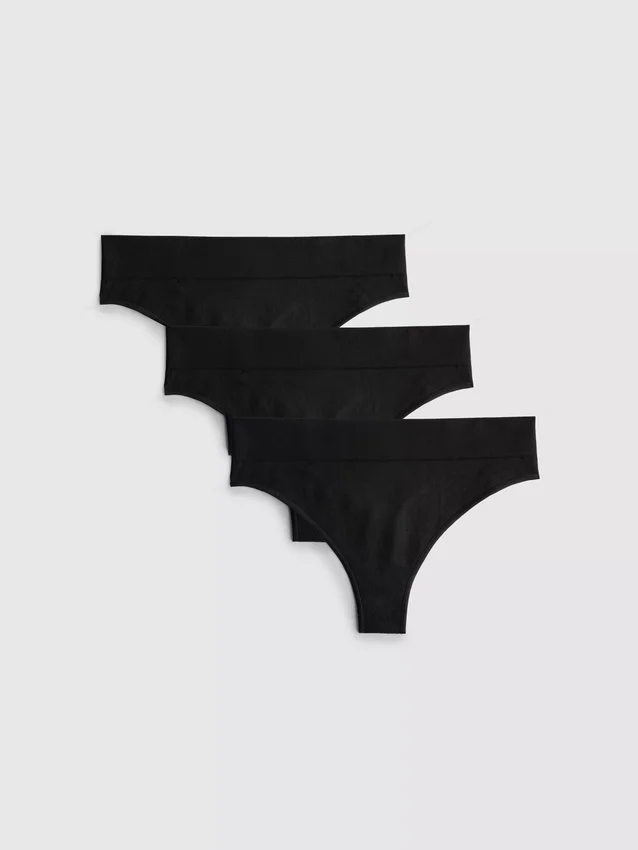 3-pak sømløse trusser